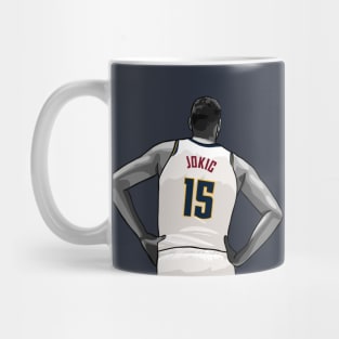 Nikola Jokic Pixel Standing Mug